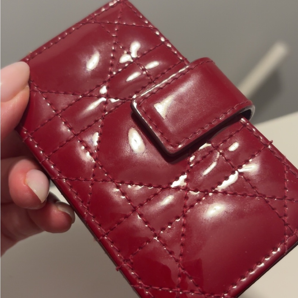 Red Quilted Phone Case